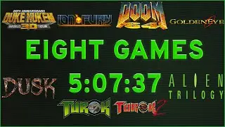 Speedrun Marathon | 8 FPS Games in 