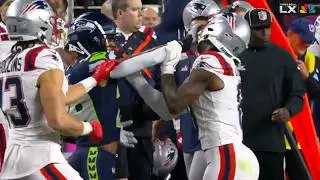 Stefon Diggs Gets PUNCHED In The Face After Losing Super Bowl