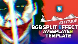 RGB split effect in Aveeplayer simple tricks RGB split effect like villain beats channel avee player