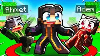 Last One to Leave the Circle as a Wizard Wins! 🔮 | Minecraft