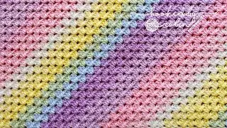 Corner to Corner RECTANGLE C2C Granny Stitch