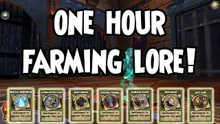 Wizard101: ❓What did I get from Farming LOREMASTER for 1 Hr for SPELLEMENTS❓