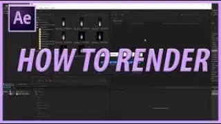 How to Render / Export Video in After Effects