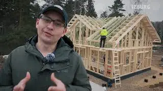 Строительная компания IZBURG строит дом для выставки Open Village 2019