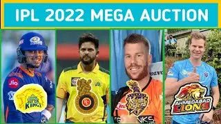 6 Big Players in IPL 2022 MEGA AUCTION || Which Teams Will Target these players