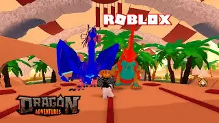 ROBLOX DRAGON ADVENTURES DESERT Egg! Beetle, Lizard & Albino! + Where to Find CAVES for Sandstone!