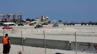 Monsters on the Beach 2019 (Show #1) 9-28-19: Swamp Donkey vs. Violator (Tuff Trucks)