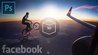 Photoshop Tutorials | Create Facebook  3D Photo in Photoshop |