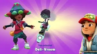 UNLOCKING DELI VROOM BOARD ON SUBWAY SURFERS MARRAKESH 2024