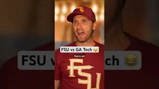 Can’t believe he did this to the Noles chop 😂 #collegefootball #fsu