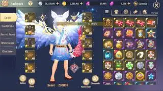 Light of Thel : My character stat and build after two month (update)