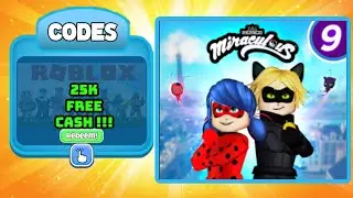 UPDATE 9, Roblox MIRACULOUS RP LADYBUG AND CAT NOIR Codes, Latest Roblox Codes *GET FREE CASH $*