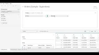 How to join two tables in Tableau