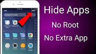 how to hide apps on android without app