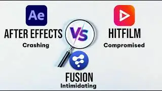Adobe After Effects vs Davinci Resolve Fusion vs Hitfilm