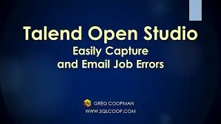 Powerful Tip on Easily Capture and Email Errors in Talend