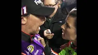 ‘WHAT ARE YOU DOING?!’ Danica Patrick confronts Denny Hamlin | 