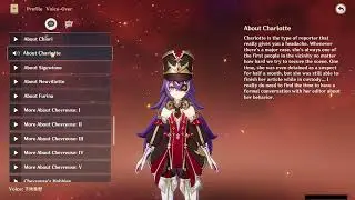 CHEVREUSE ALL VOICE LINES (JAPANESE)