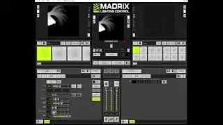 MADRIX SCE 群れ デフォルトからスウォームアメーバへ大変遷！