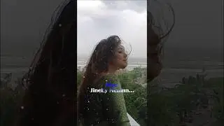 juda hoke bhi tu mujhme kahin baki hain😊 #trending #saree #weather #rain #seabeach