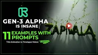 Mastering Runway ML Gen-3 Alpha Prompt Creation: 11 Crazy Examples