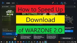 FIX SLOW DOWNLOAD FOR WARZONE 2 FAST on Battle.net | INCREASE DOWNLOAD/ UPDATE SPEED OF WARZONE 2
