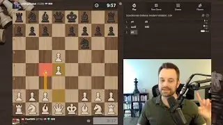 How to Combat the Modern Scandinavian (1.e4 d5 2.exd5 Nf6) | Climbing the Rating Ladder vs. 1339