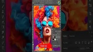 How To create stroke effect portrait   