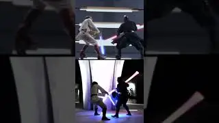 Obi-wan vs Darth Maul | Star Wars The Phantom Menace Episode 1 | Epic Lightsaber Battle 