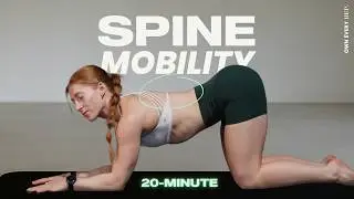 20 Min. Spinal Mobility & Back Stretches | Upper, Mid & Lower Back