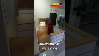 RUANG SHALAT HPL & VINYL #desaininterior #ideinterior #interiordesign #inspirasiinterior