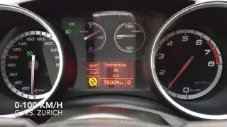 Alfa Romeo Giulietta 1.4 TB 16V TCT 170 PS MultiAir 0-100 km/h acceleration