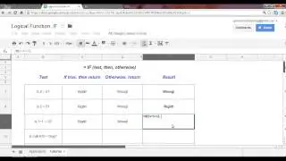 Intro to IF function