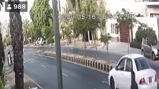 #Accident #Karachi #Cam1 Karachi Accident cam1 video