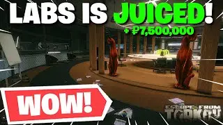 Escape From Tarkov PVE - Labs Is JUICED! So Much FREE LOOT! 7.5 MILLION IN 1 RAID!