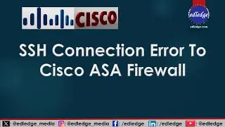 SSH Connection Error To Cisco ASA Firewall