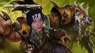 Школьник учит играть на Лон Друиде Lone Druid #23