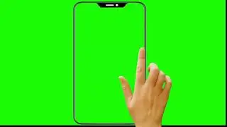 No Copyright Green Screen iPhone Mobile Frame, Download free video with sound