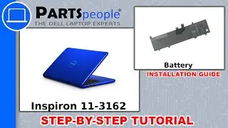 Dell Inspiron 11-3162 (P24T001) Battery How-To Video Tutorial