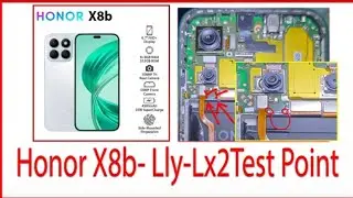 Honer x8b LIY-Lx2 test point Frp done Without unlock tool