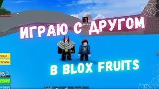 ИГРАЮ С ДРУГОМ В BLOX FRUITS