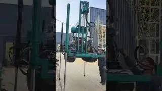 100M portable diesel water well #smallwaterwelldrillingrig #boreholedrillingmachine #drillingrig