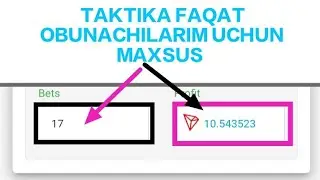 OBUNACHILARIM UCHUN TRONPICK TAKTIKA MAXSUS 1 OYGA 400 DOLLOR ISHLASH TRONPICK SAYTIDAN