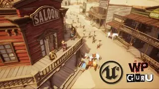 Polygon Western Animation v1 - made in Unreal Engine