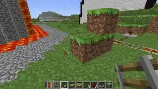 How to make a train on Minecraft with a call button