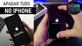 Como FORMATAR/APAGAR TUDO no iPhone