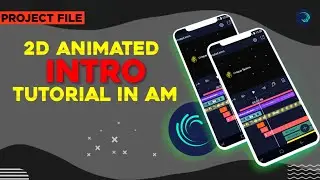 2d logo intro animation in alight motion | Alight Motion Intro Preset | Alight Motion Intro Tutorial