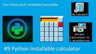 How to Convert .py to exe  | Python Simple Calculator #9 | Python mini projects #9