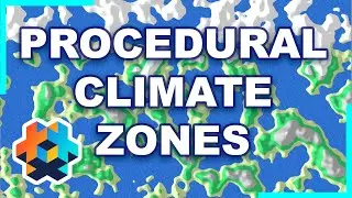 Defold - Procedural climate generation on a Perlin terrain. Devlog.