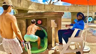 Cave Water Slide at Aquaventure Bahamas